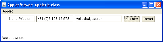 Hoofdstuk 3, opdracht 3